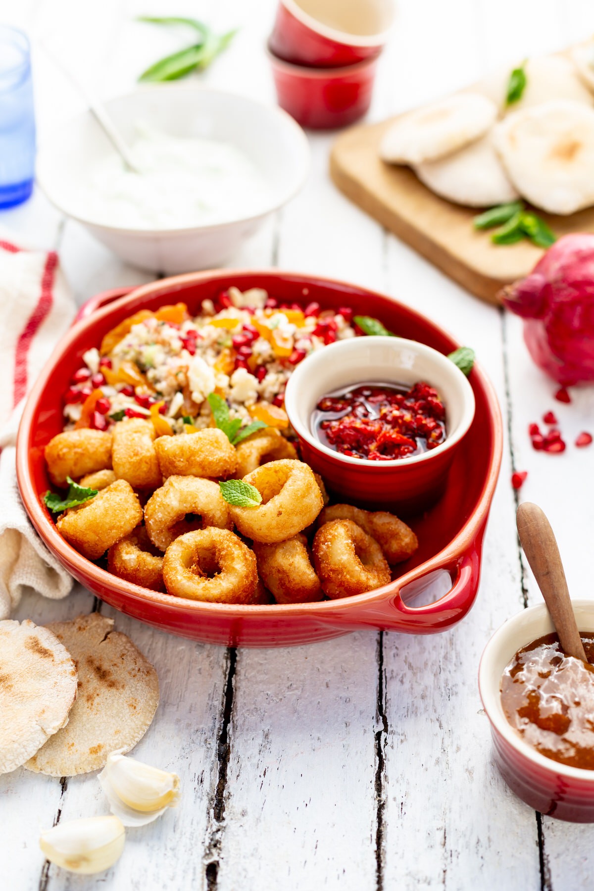 Mediterranean Seafood Mezze Bowl